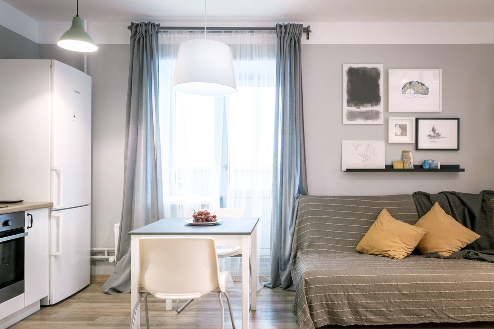 Легкая и светлая скандинавская квартира