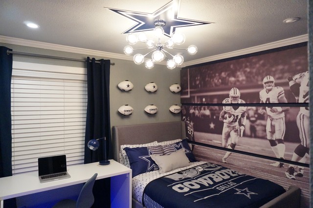 Dallas Cowboys Teen Bedroom Modern Kinderzimmer San