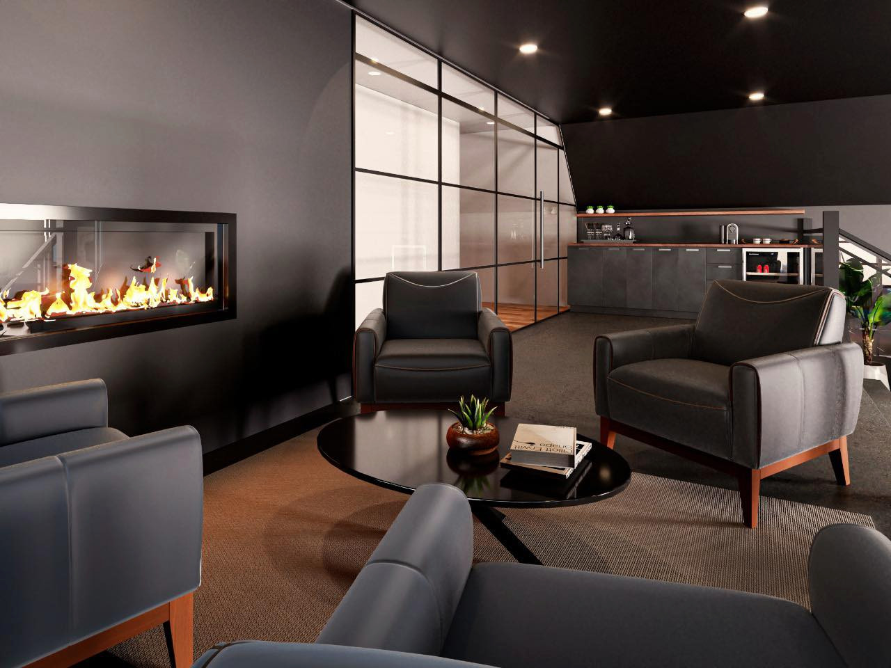 Luxury Home Office Carignan