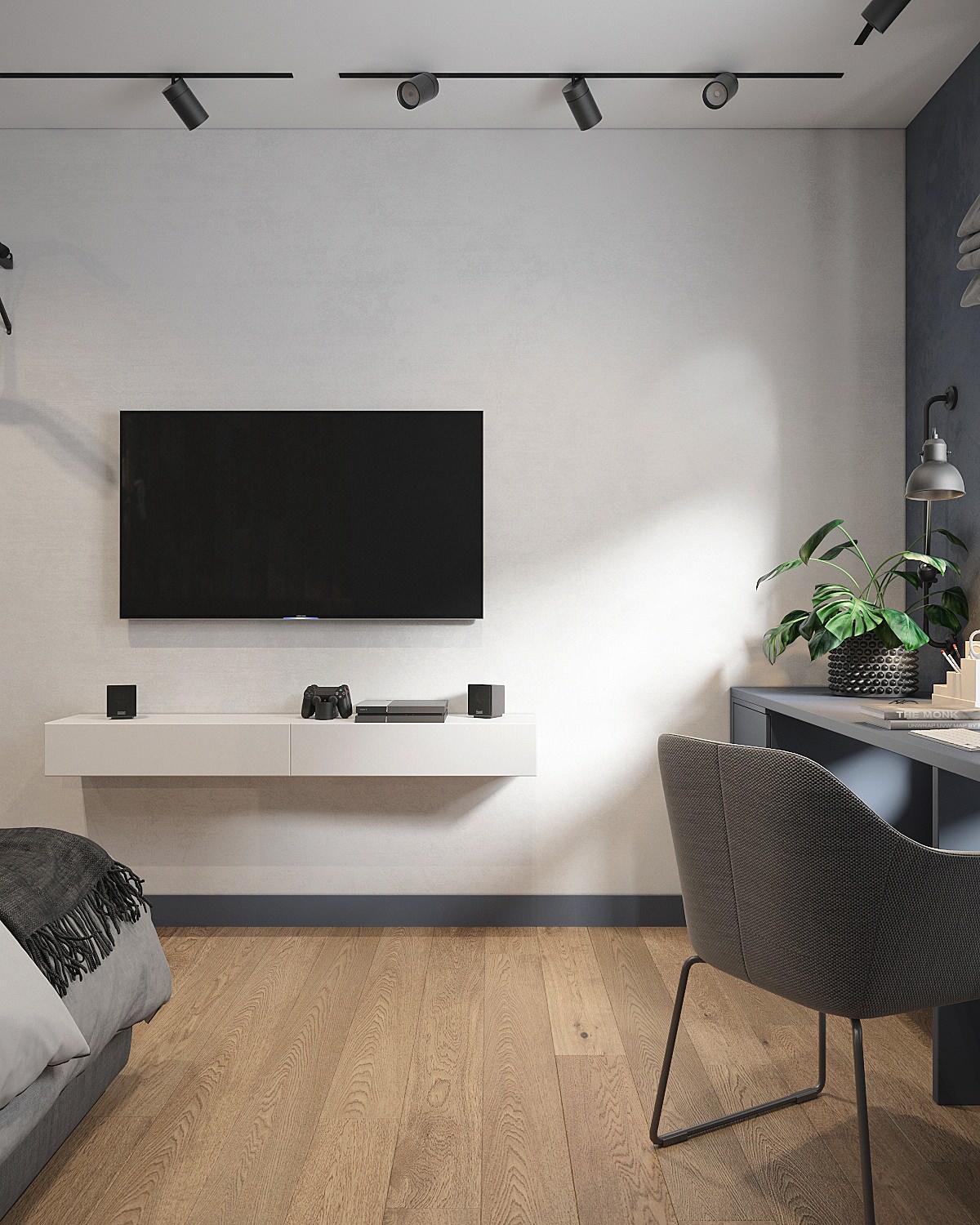 Элегантная современная трехкомнатная квартира