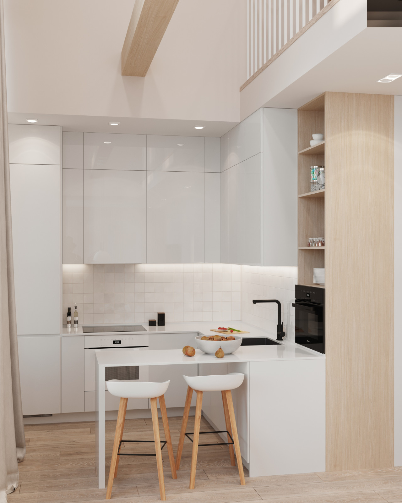 Двухуровневая квартира на Шаумяна