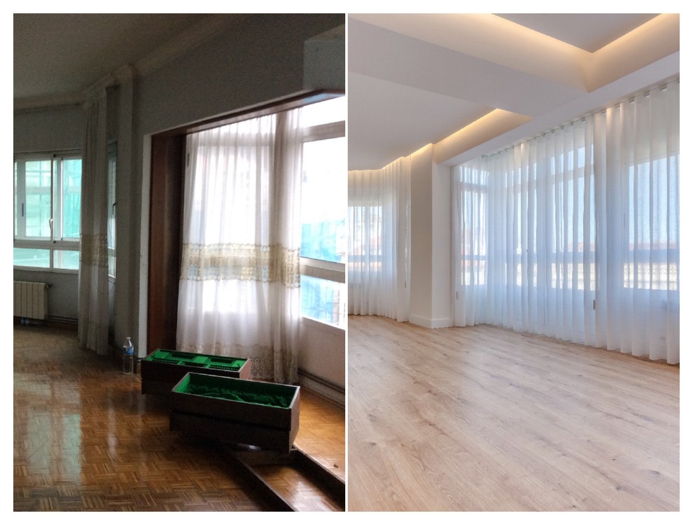 Transformación  de un piso para Inversion.