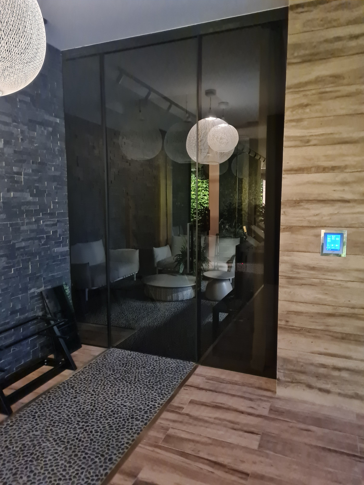 Перегородки из стекла