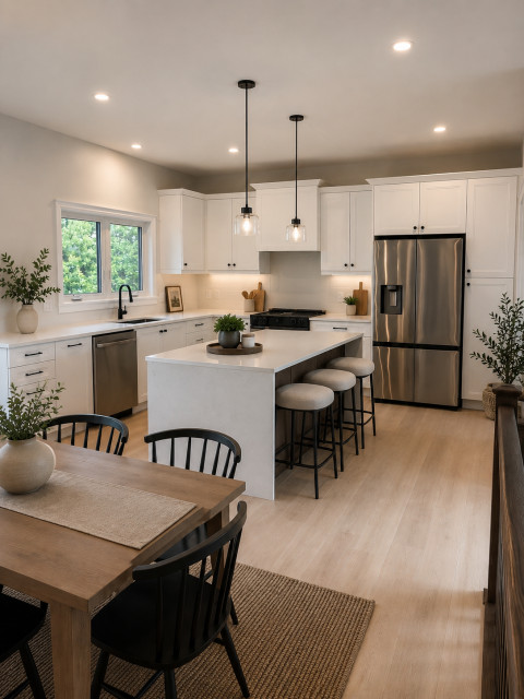 Custom kitchen. contemporary-matplats