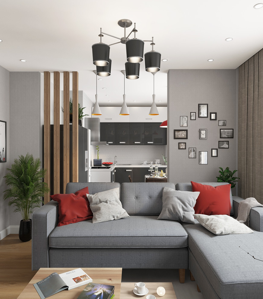 Дизайн-проект двухкомнатной квартиры "Жемчужина Зеленограда"