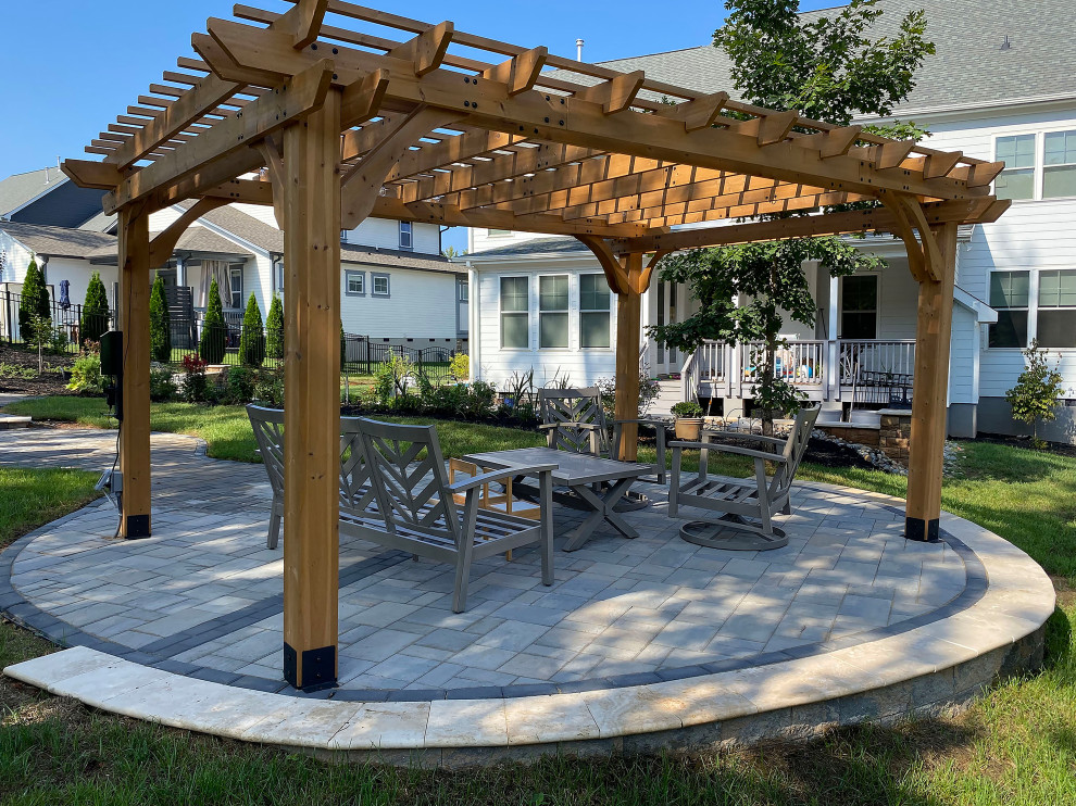 Pergola and Hardscaping