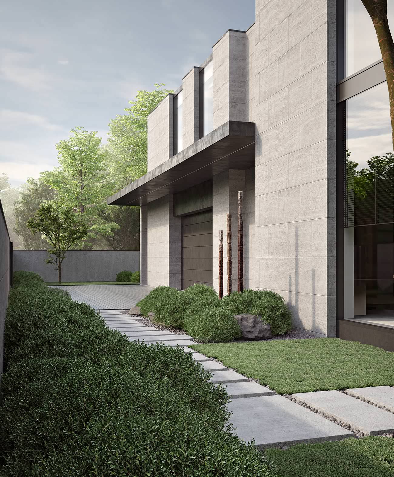 Модерн в 2 этажа