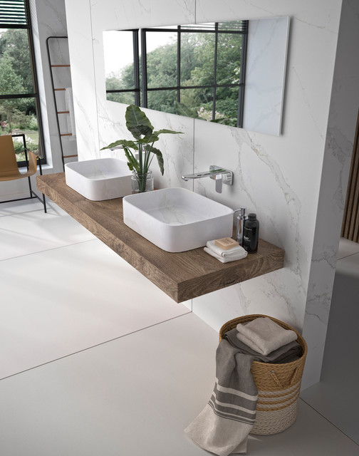 Silestone Bathroom Inspiration Ft Eternal Calacatta Gold Suede