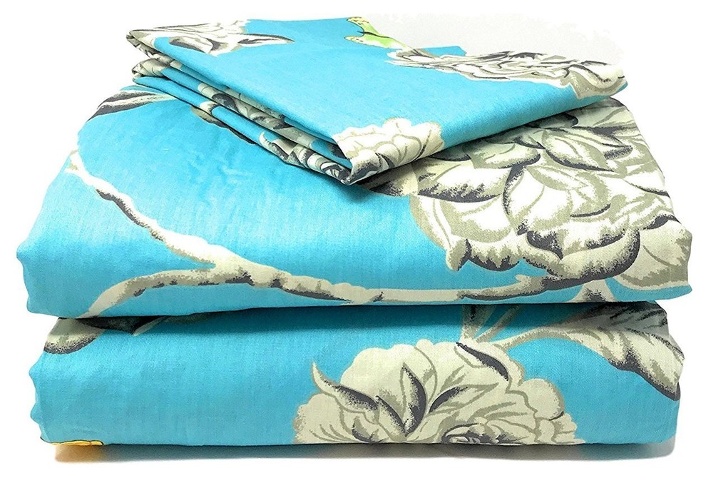 Pattern Flat Sheets, Full Contemporary Flat Sheets by Tache Home Fashion Houzz