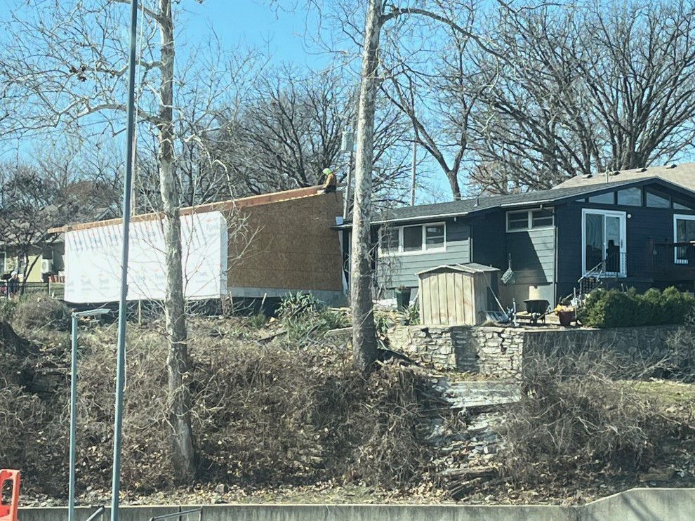 Garage Build in Lake Waukomis, MO