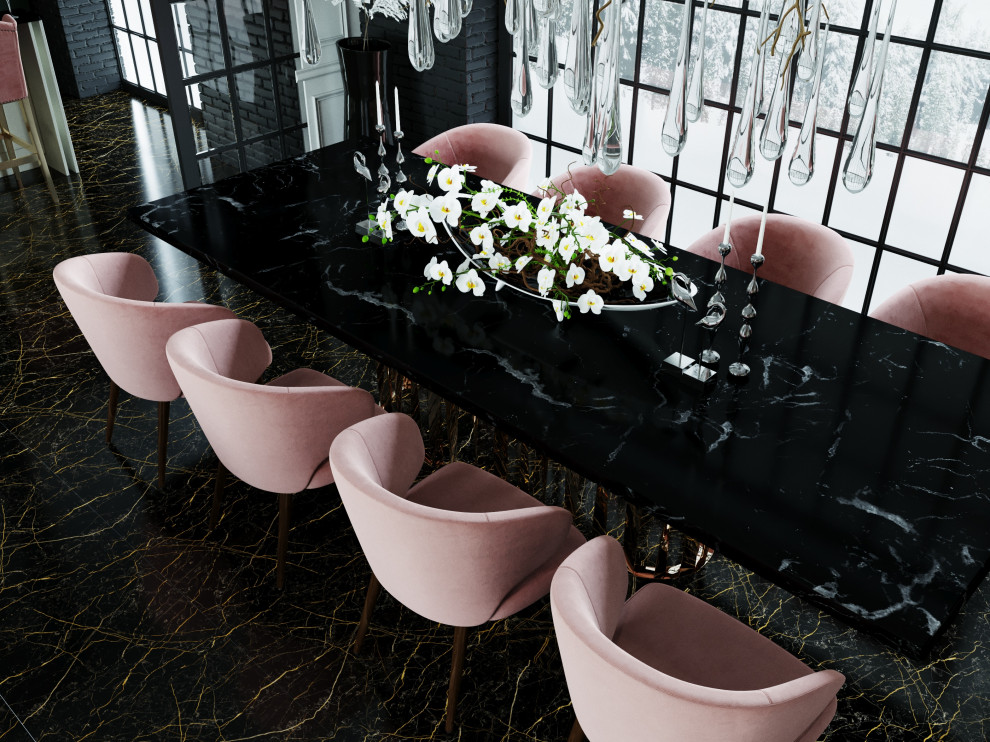 Дизайн столовой в загородном доме. г. Тула