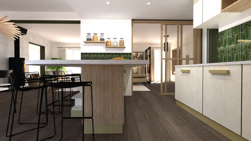 Cuisine et entrée en harmonie