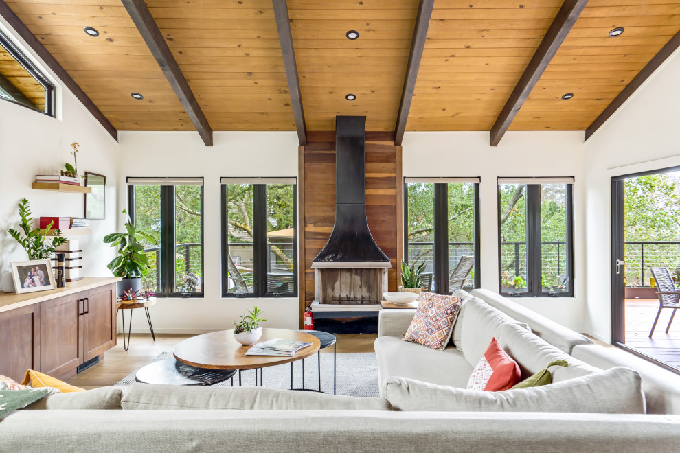 Hillside Haven - Contemporary - Living Room - San Francisco - by Lora ...