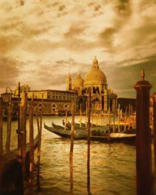 Venezia Sunset II by Philip Clayton-Thompson Canvas Print