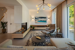 75 Wohnzimmer in Braun Ideen & Bilder