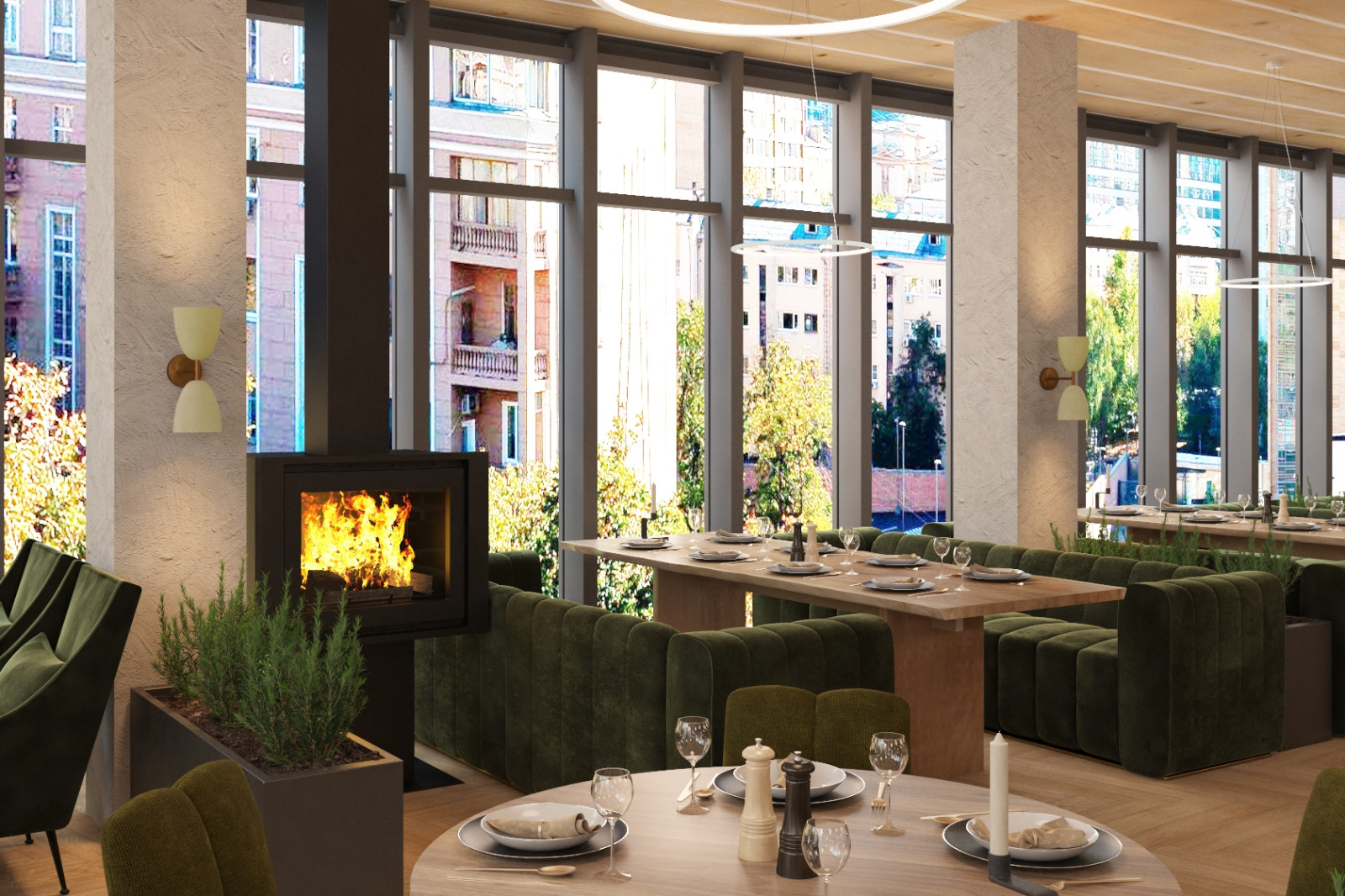 Дизайн-проект итальянского ресторана