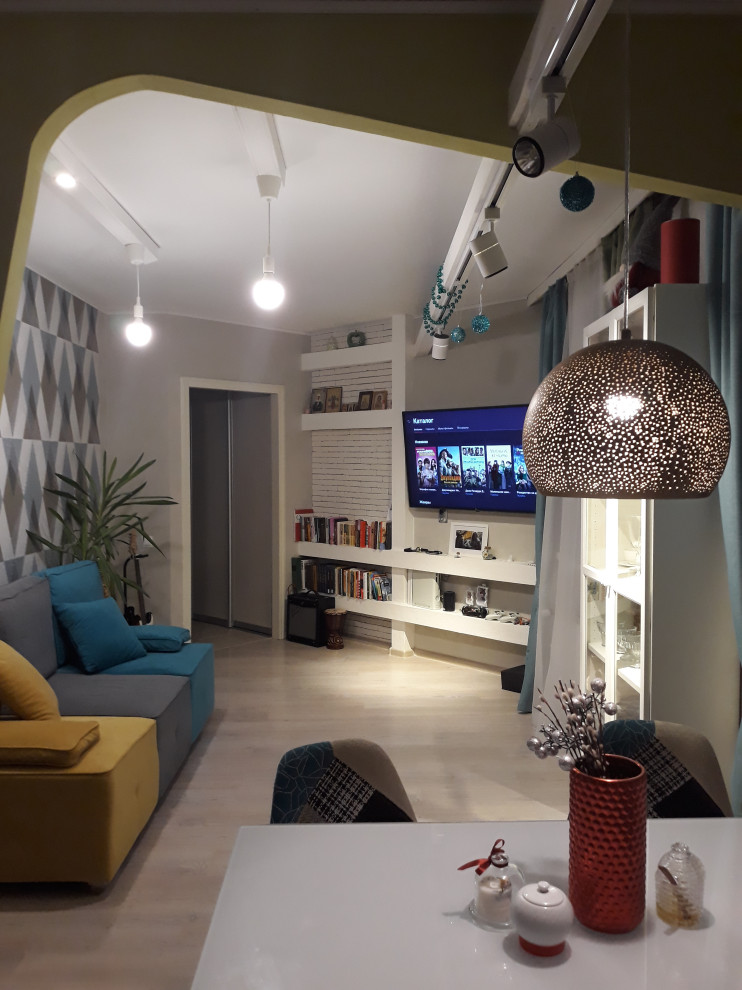 интерьер кухни - гостиной