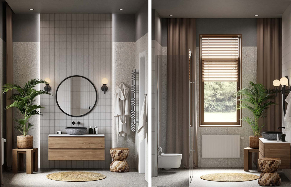 Одноэтажный загородный дом