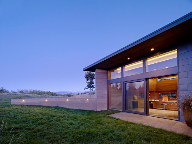 Trader Office Addition contemporaneo-facciata