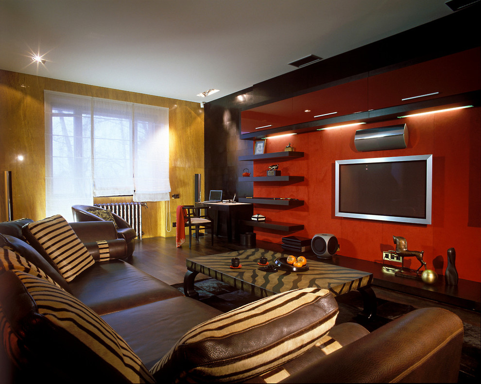 Двухуровневая квартира в стиле «Ар-деко»