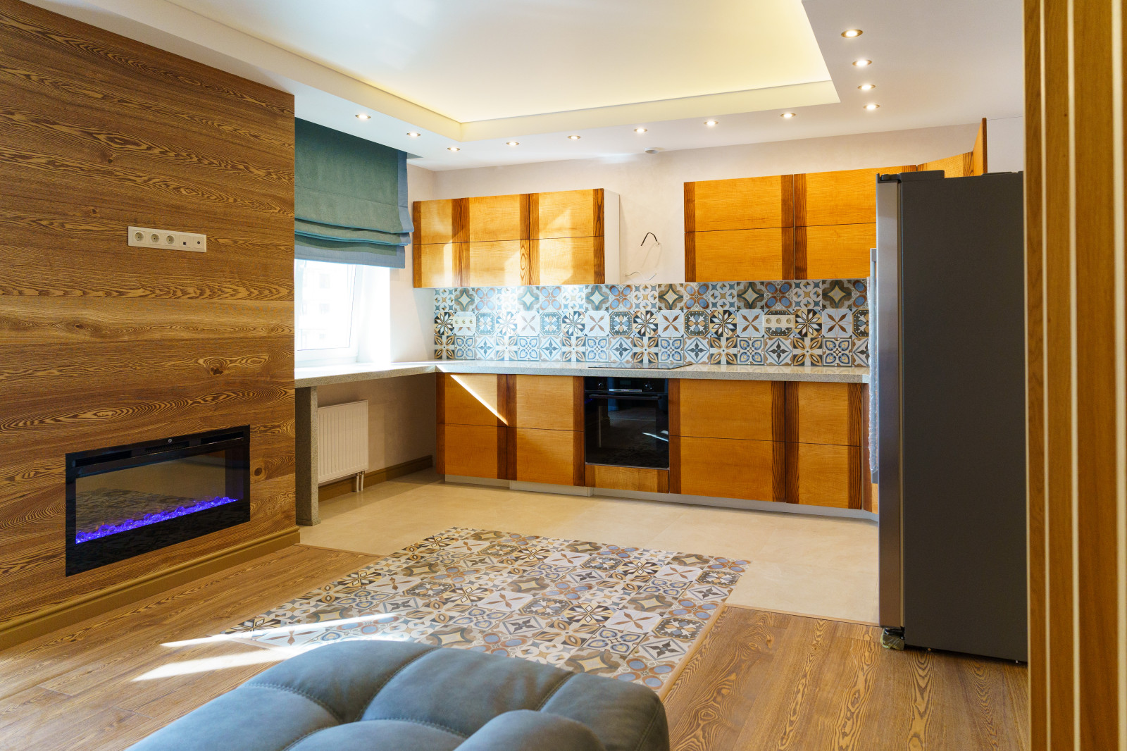 Дизайнерский ремонт квартиры 104 м² в ЖК «Пироговская Ривьера»