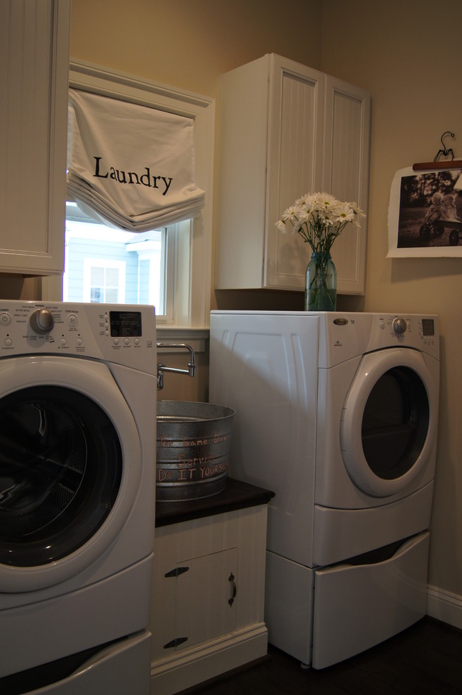 This is an example of a traditional laundry room in DC Metro.