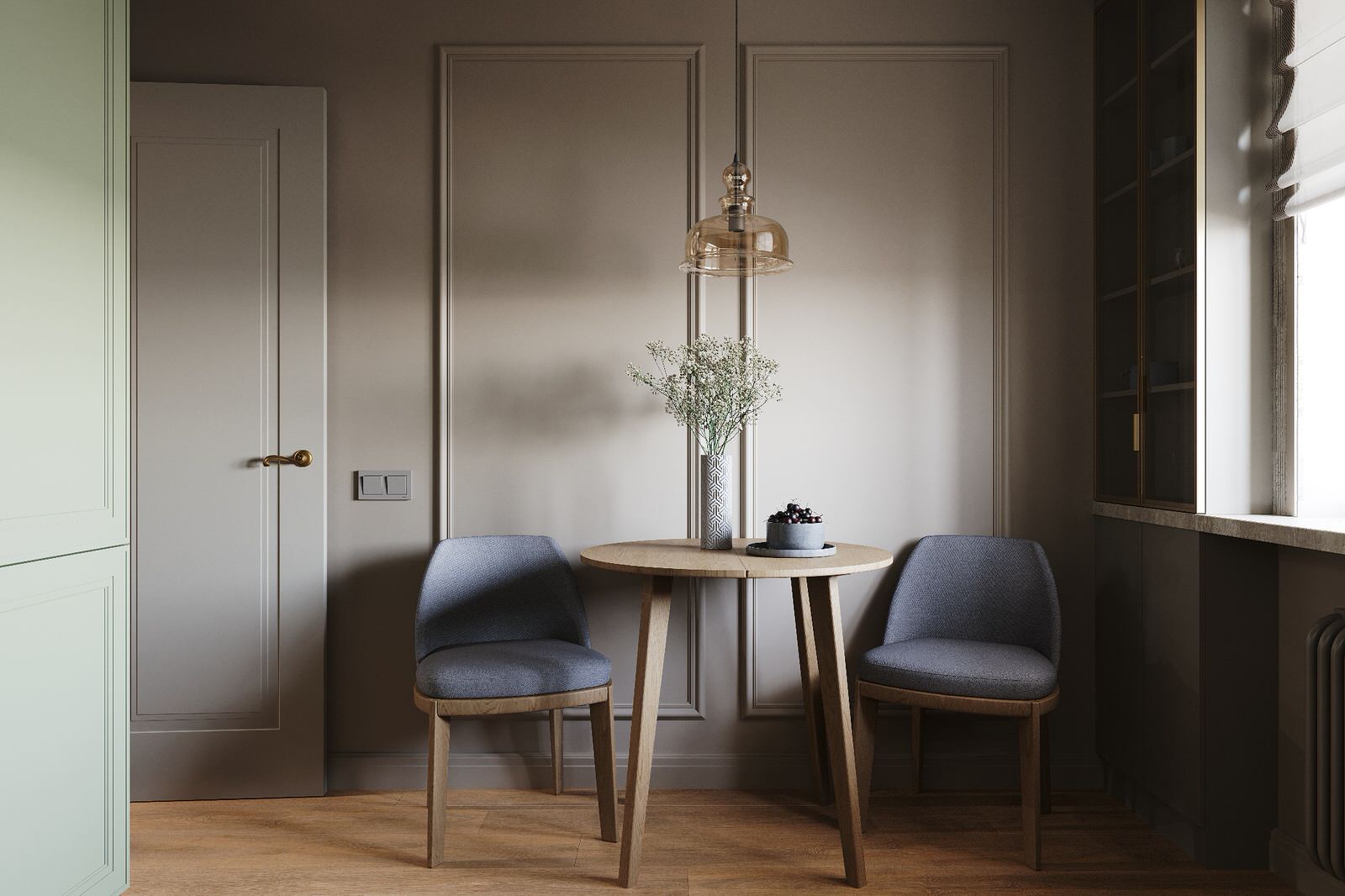 Проект трехкомнатной квартиры