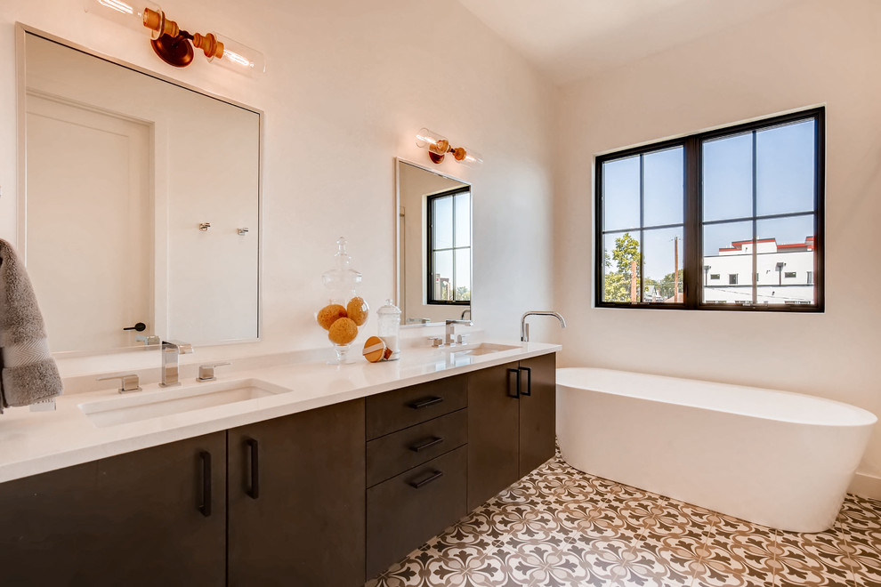 Bathroom - transitional bathroom idea in Denver
