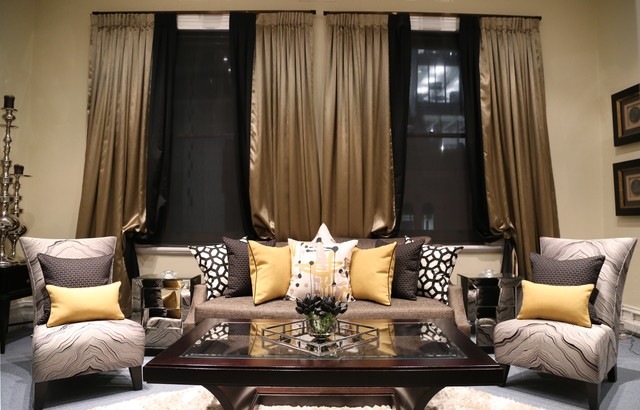 Hawthorn Studio transitional-living-room