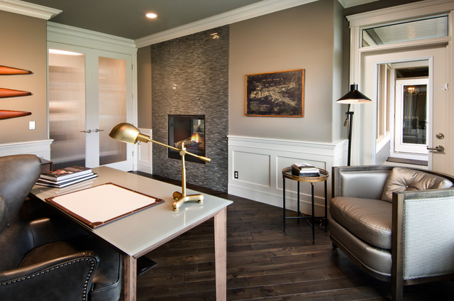 The Monterey Showhome in Auburn Bay (Calgary, AB) contemporary-home-office