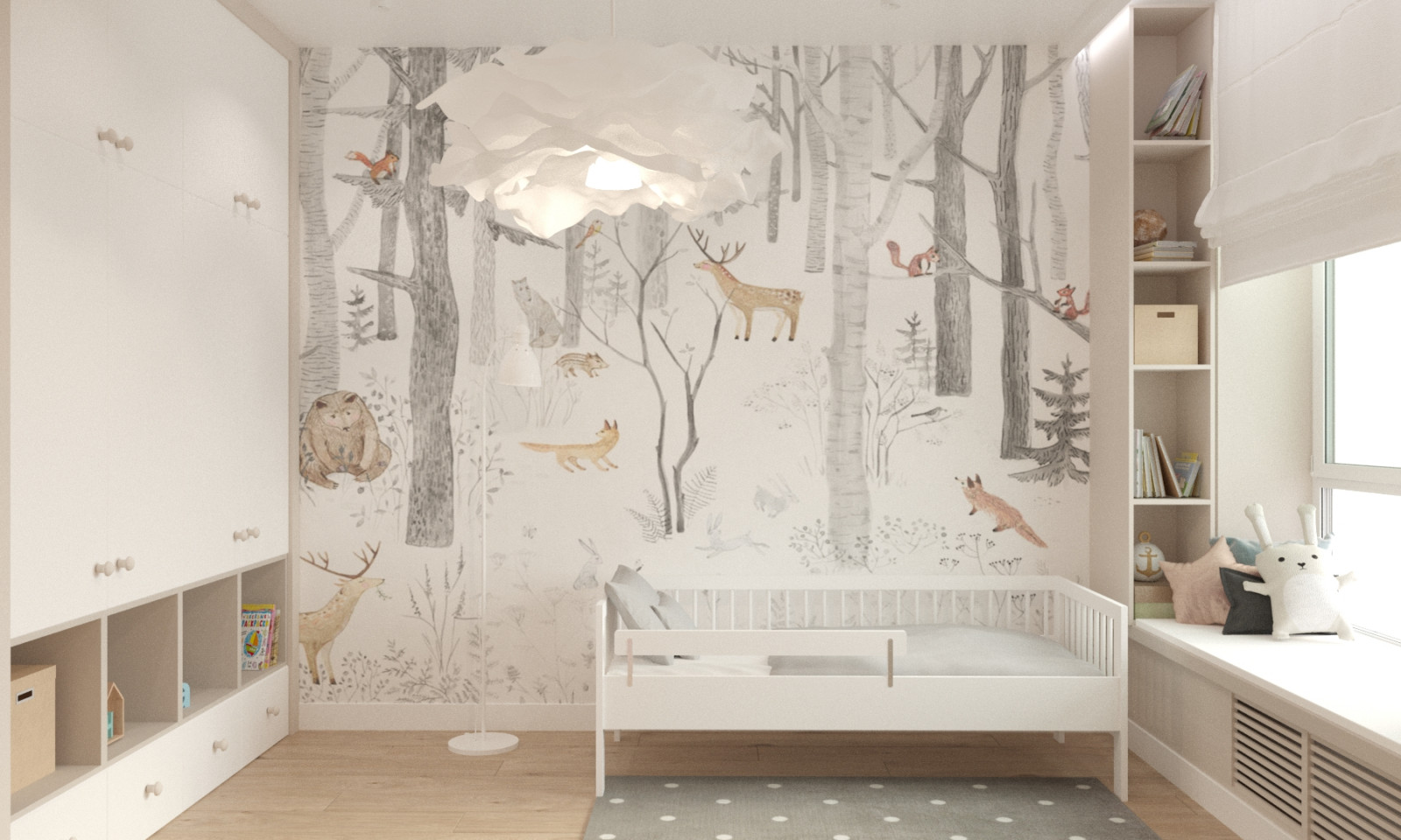 4-комнатная квартира 88 м.кв. для семьи из четырех человек