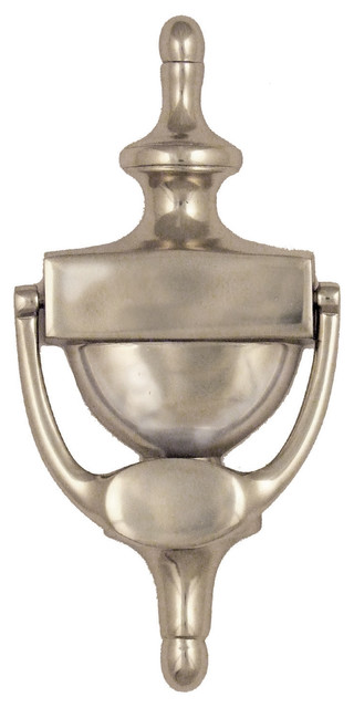 Traditional Urn Door Knocker Nickel Silver