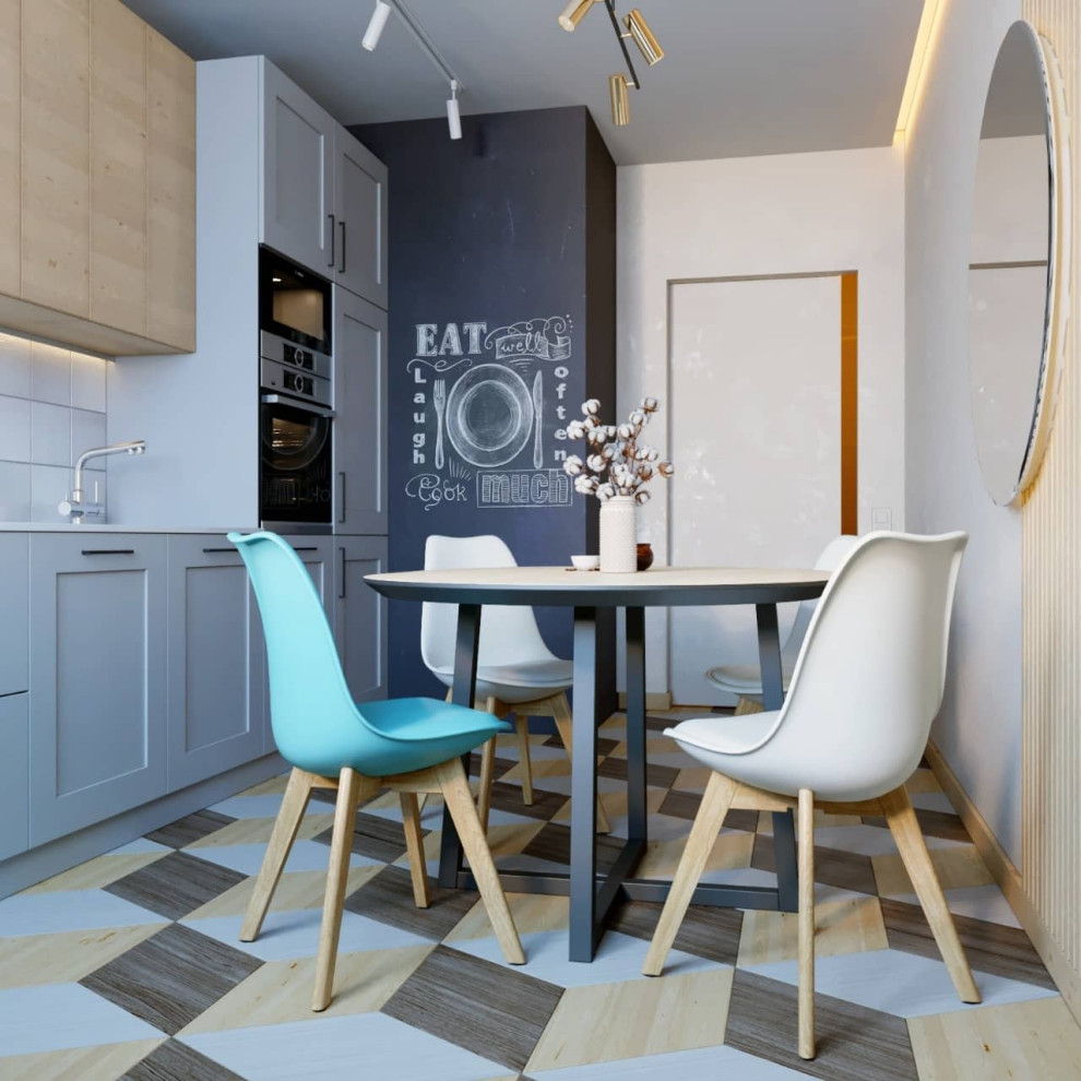 Визуализация кухни-гостинной