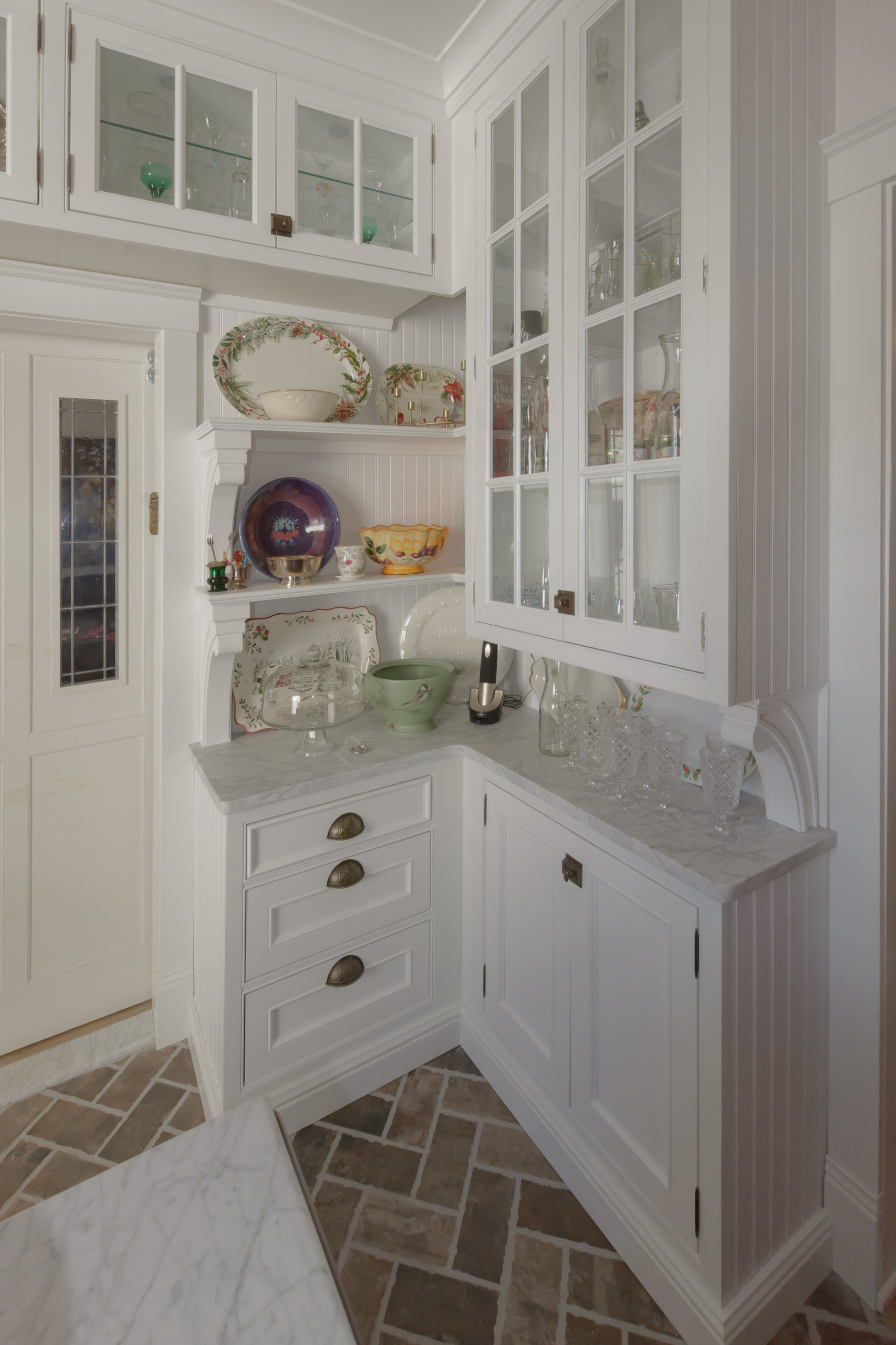 Eclectic Luxury Kitchen & Butler's Pantry