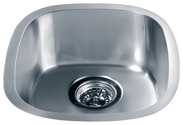 Dawn 3237 14 Single Bowl Undermount 20 Gauge Stainless Steel Dawn 3237 14 Single Bowl Undermount 20