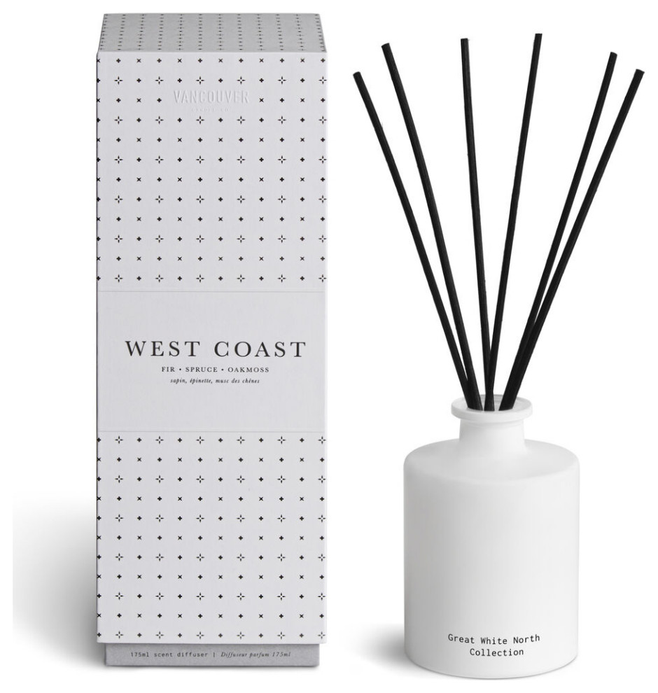 Vancouver Candle Co. Great White North 175ml Diffuser West Coast Modern Home Fragrances