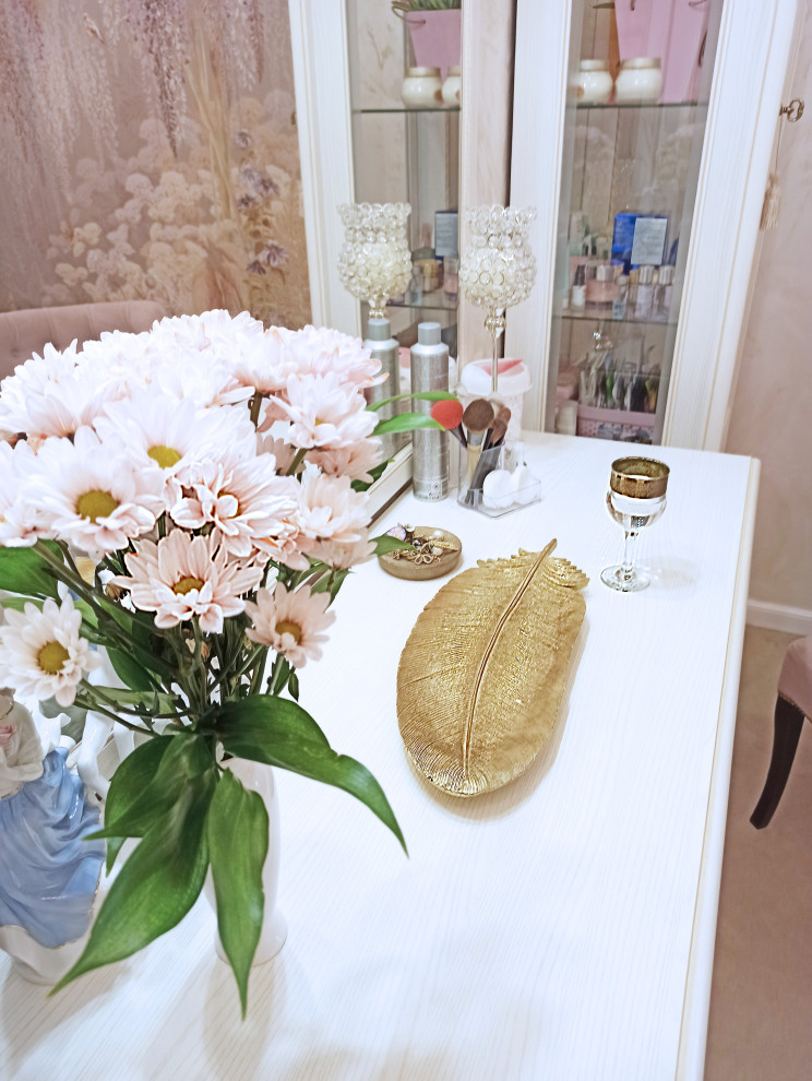 Пудровая роза