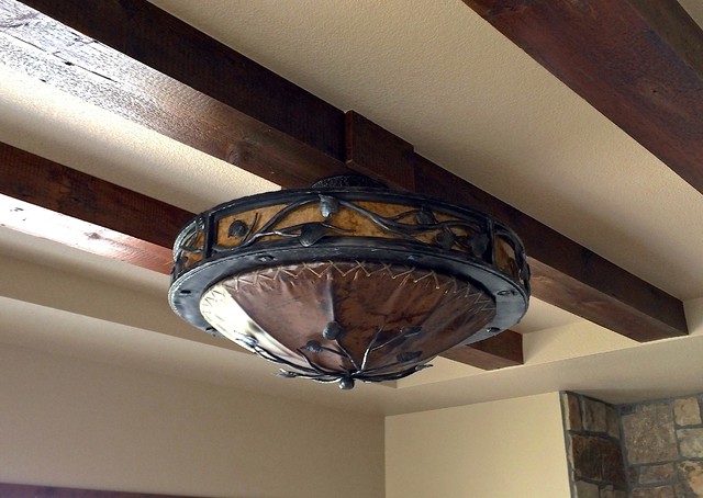 Leaf Ridge Ceiling Mount rustic