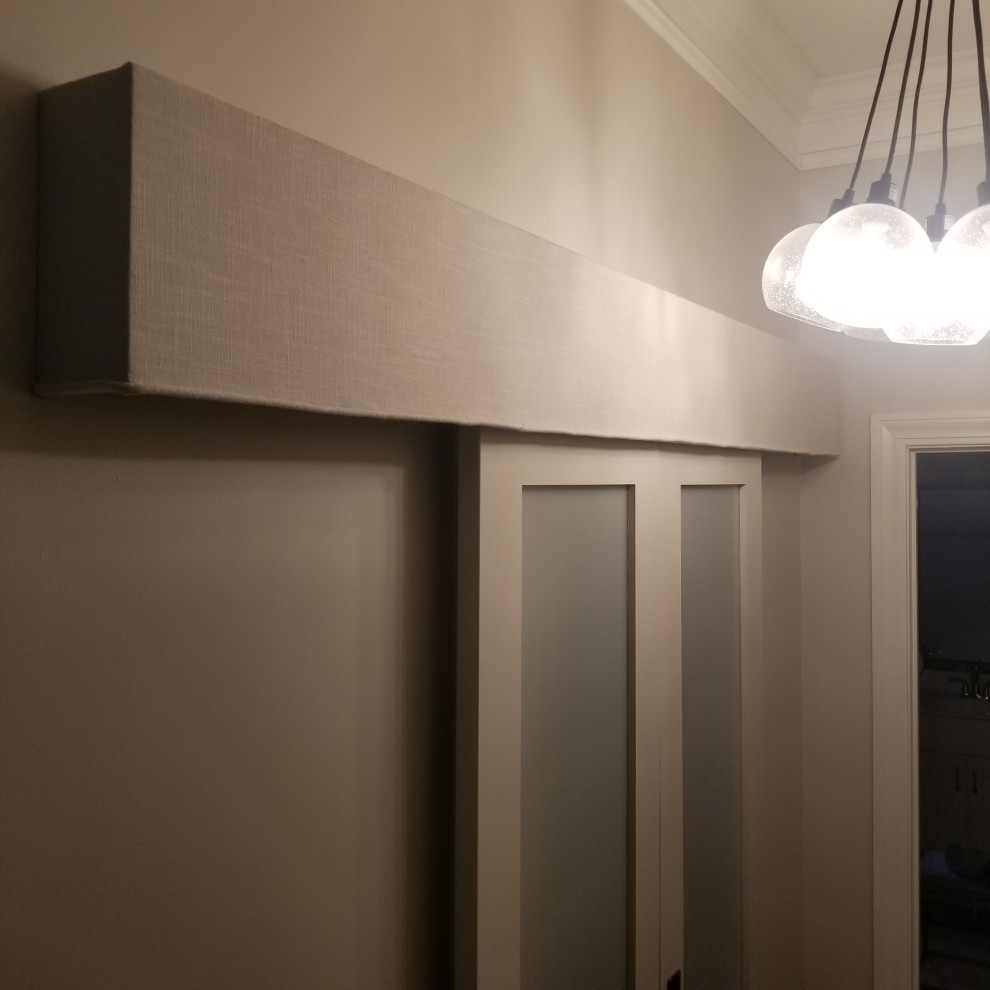 Cornice Board & Shades at Woodside