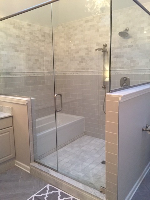 Pretty and Practical Bath/ Shower