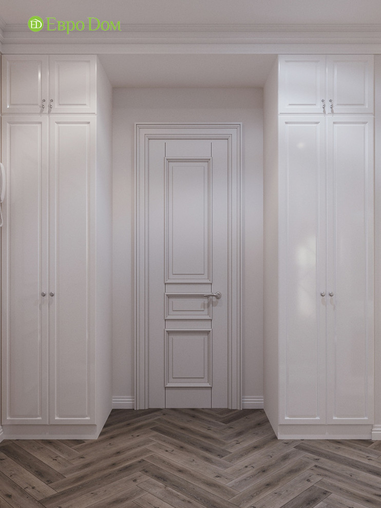 Дизайн четырехкомнатной квартиры 110 кв. м в стиле неоклассика. Фото проекта