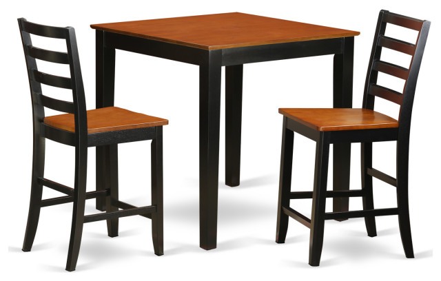 amazon a tall kitchen table and two kitchen chair