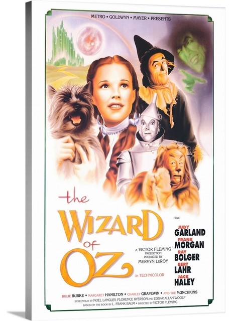 "The Wizard of Oz (1939)" Wrapped Canvas Art Print, 20"x30"x1.5"