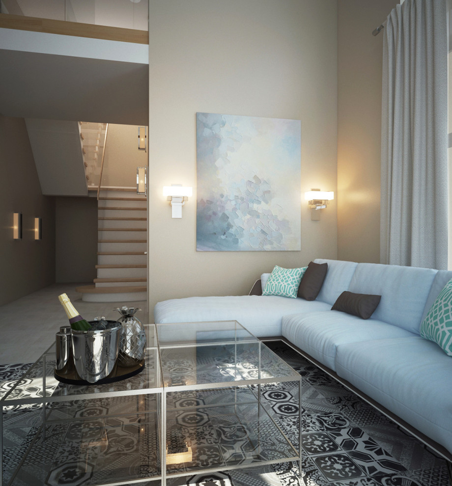 Проект двухэтажного загородного дома