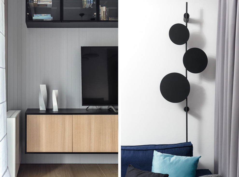 Двухкомнатная студия в современном стиле