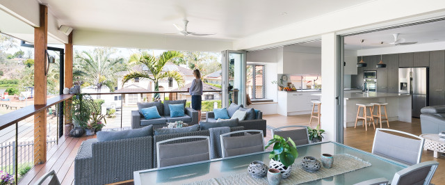 River Park House, Fig Tree Pocket contemporary-deck
