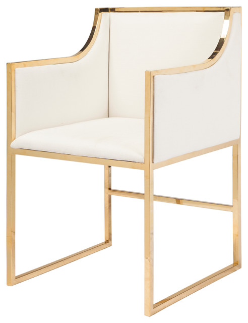Anabelle Brass Dining Chair