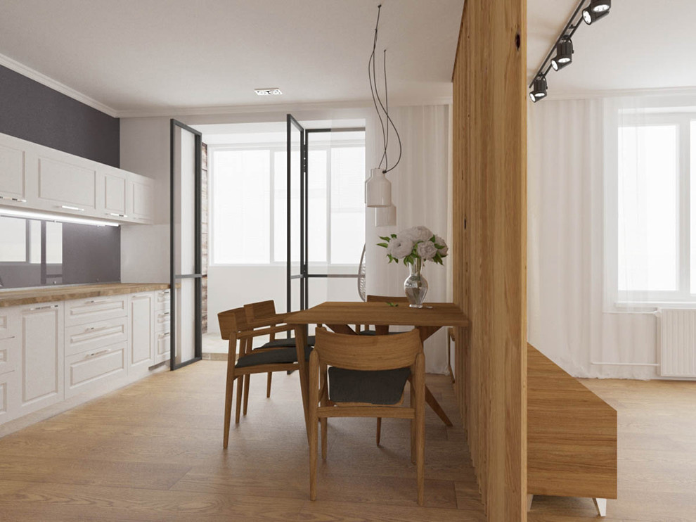 Скандинавский интерьер для молодой семьи