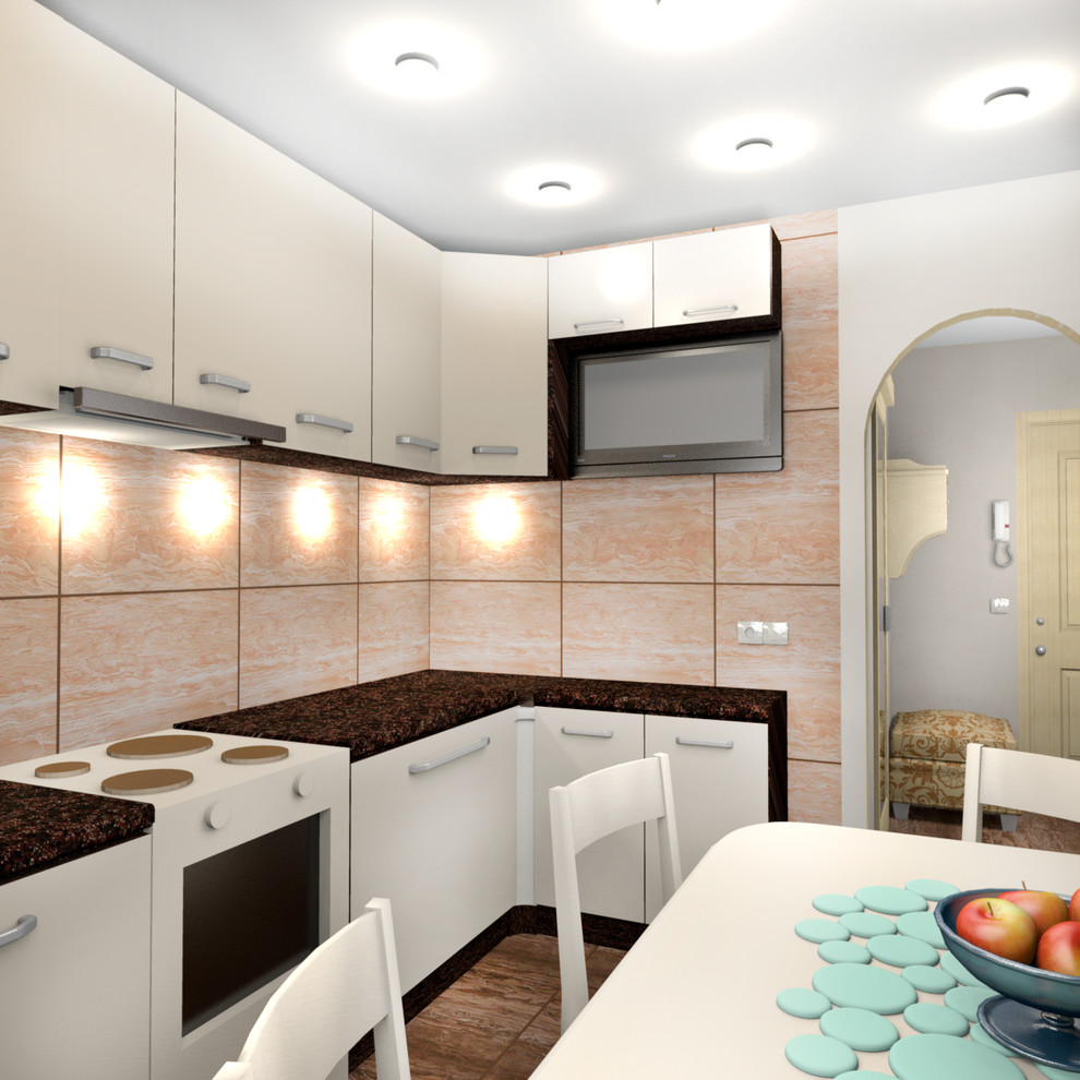 Кухня в светлых тонах