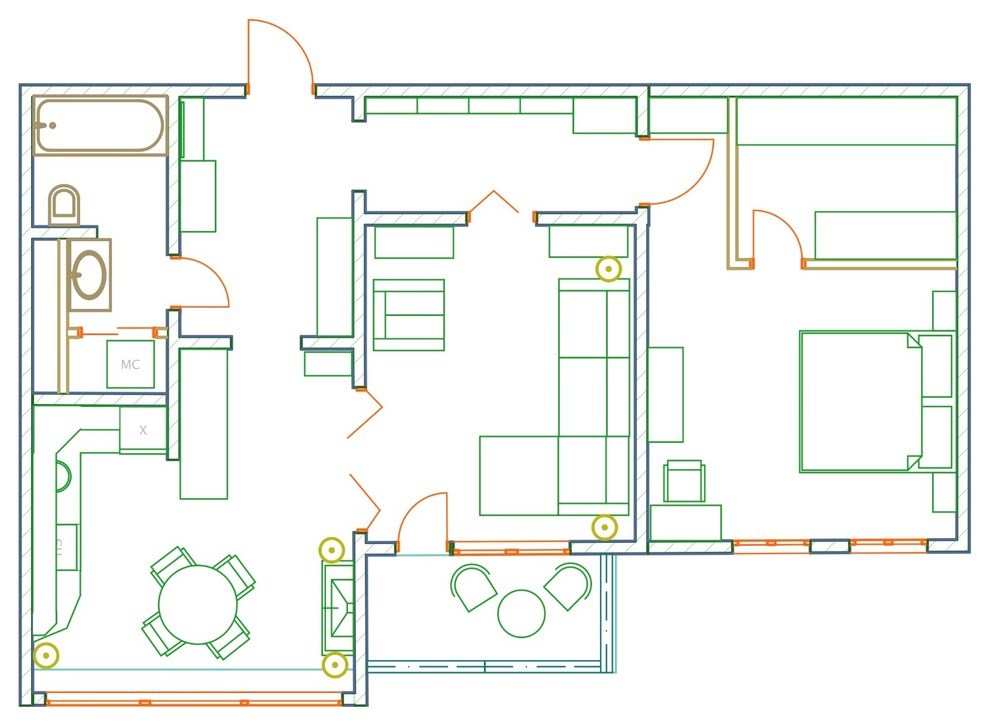 Элегантное кружево и пудровые оттенки